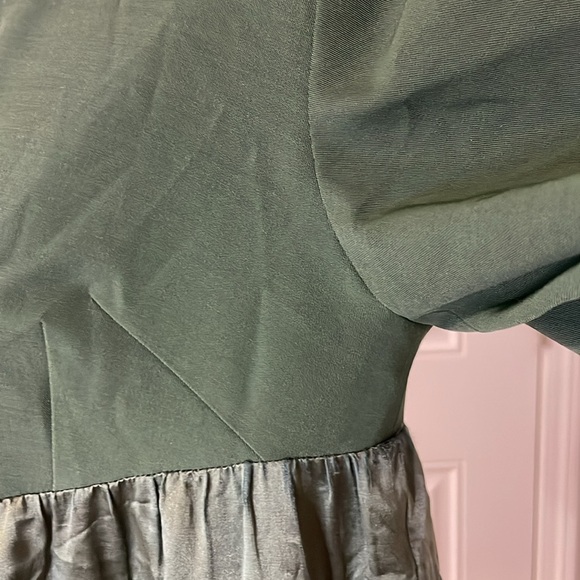 PHILOSOPHY DI ALBERTA FERRETTI Green Dress Italy size Medium 6 8 Date Party Work - Picture 7 of 12